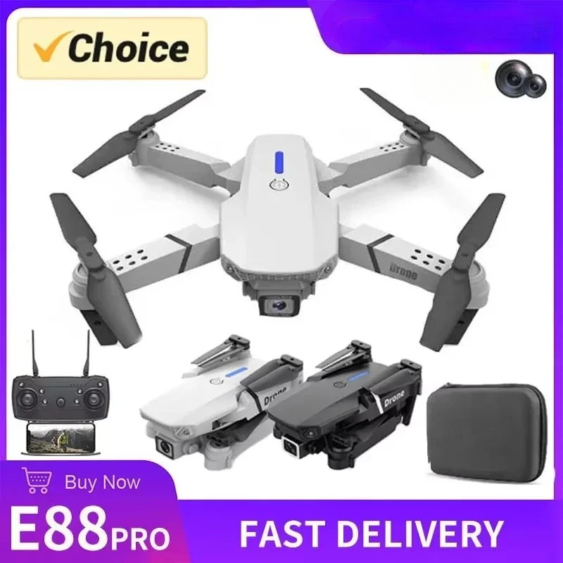 2026 New E88 Pro WIFI FPV Dron - огляд і ціна Drone Rc E88 Pro