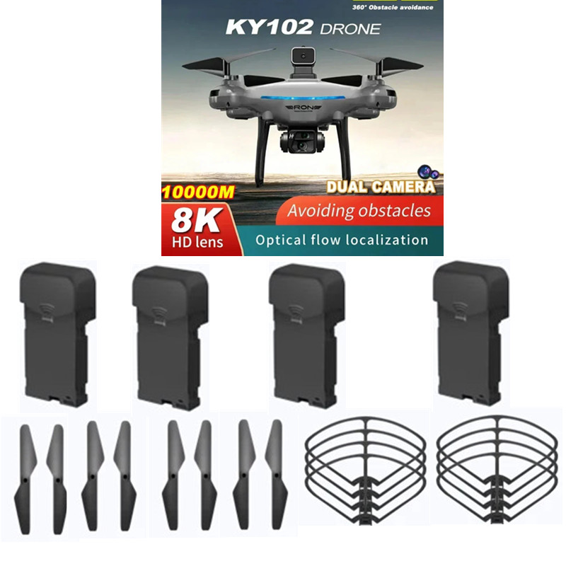 KY102 Drone Battery Propeller  - огляд і ціна Drone Ky102 Rc