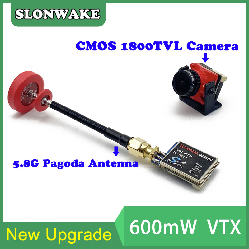 5.8G 48CH 600mW adjustable VTX - огляд і ціна Drone Rc Toy