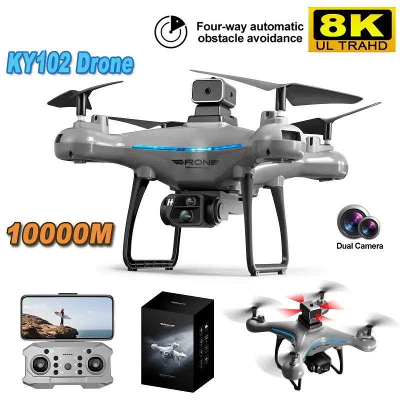 KY102 Drone 8K Professional HD - огляд і ціна Drone Ky102 Rc