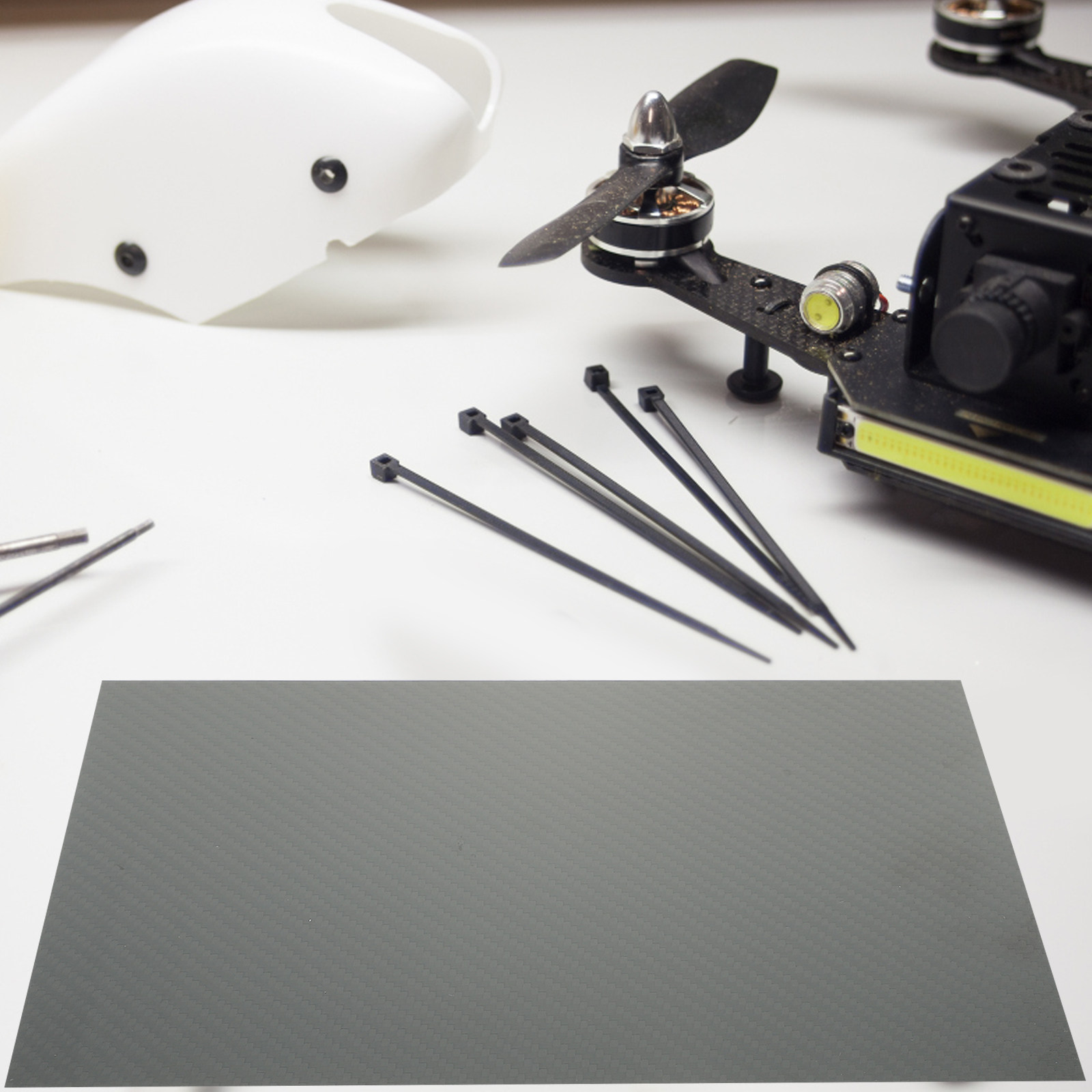 Carbon Fiber Sheet Twill Patte - огляд і ціна Drone Rc Drone