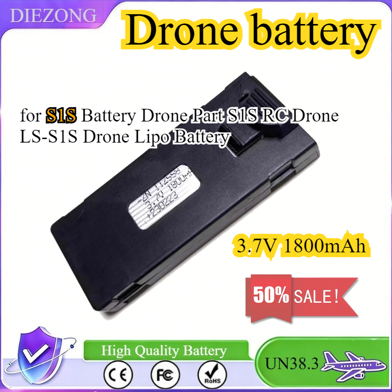 3.7V 1800mAh Battery for S1S B - огляд і ціна Drone Rc S1S