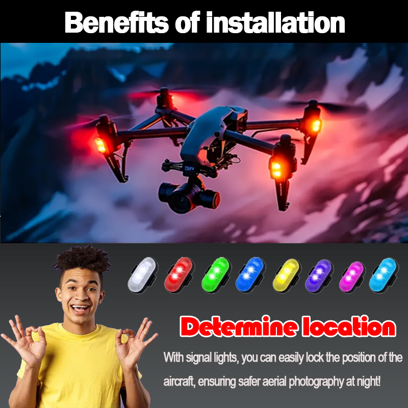 1-10PCS Motorcycle LED Aircraf - огляд і ціна Drone Aircraft Jjrc
