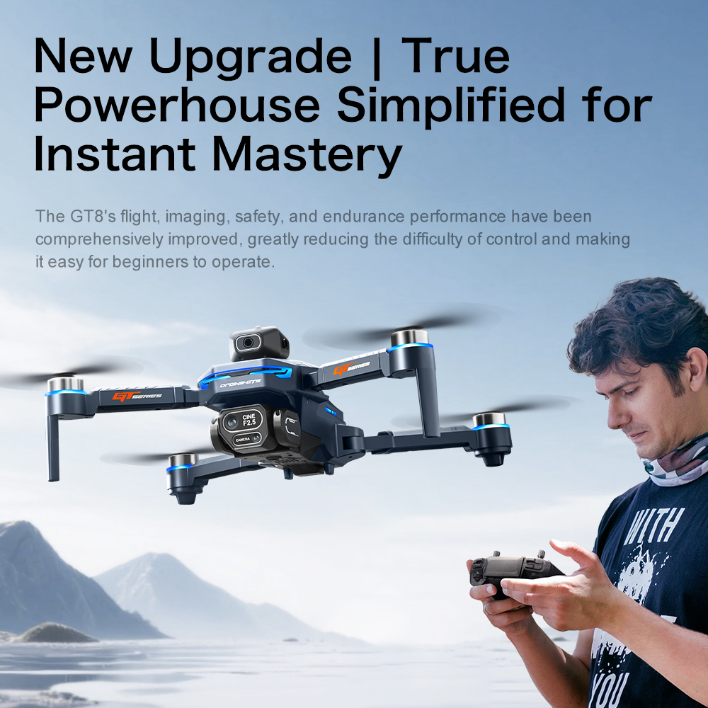 Original GT8 Drone 8K Professi - огляд і ціна Drone Rc Folding