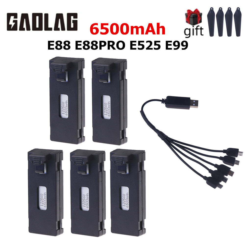 3.7V 6500mAh Drones Battery Fo - огляд і ціна Drone Rc S1S
