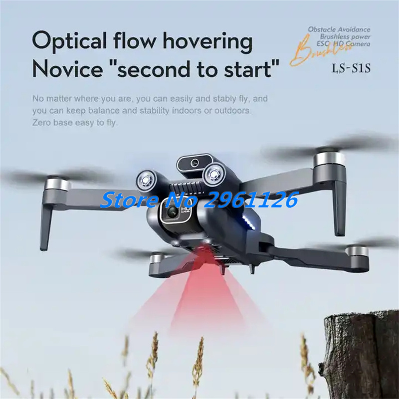 Outdoor Aerial Brushless Folda - огляд і ціна Drone Rc S1S