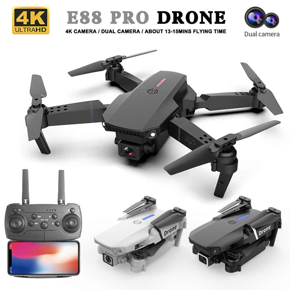 2026 Mini RC E88 Drone Foldabl - огляд і ціна Drone Rc E88 Pro