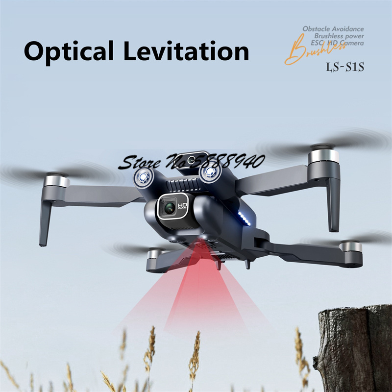 6K Optical Flow Brushless Fold - огляд і ціна Drone Rc S1S