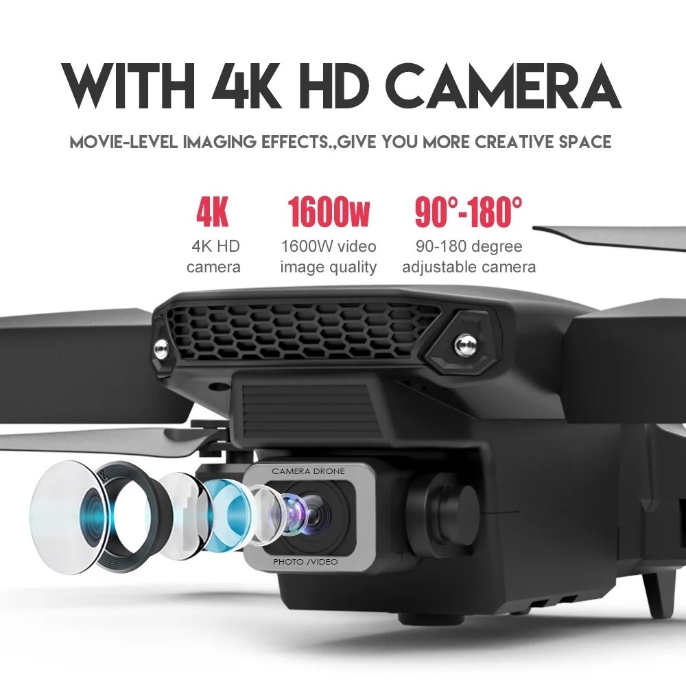 RC Drone New E88Pro 4K Profess - огляд і ціна Drone Rc E88 Pro