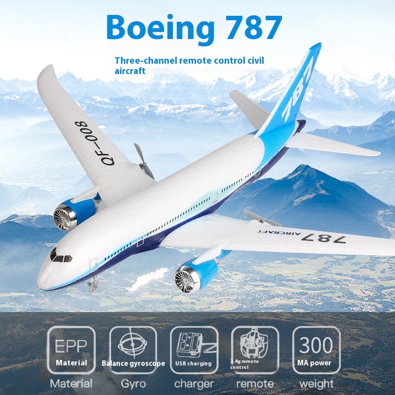 Qf008 RC Plane 787 Three Chann - огляд і ціна Rc Wing Glider