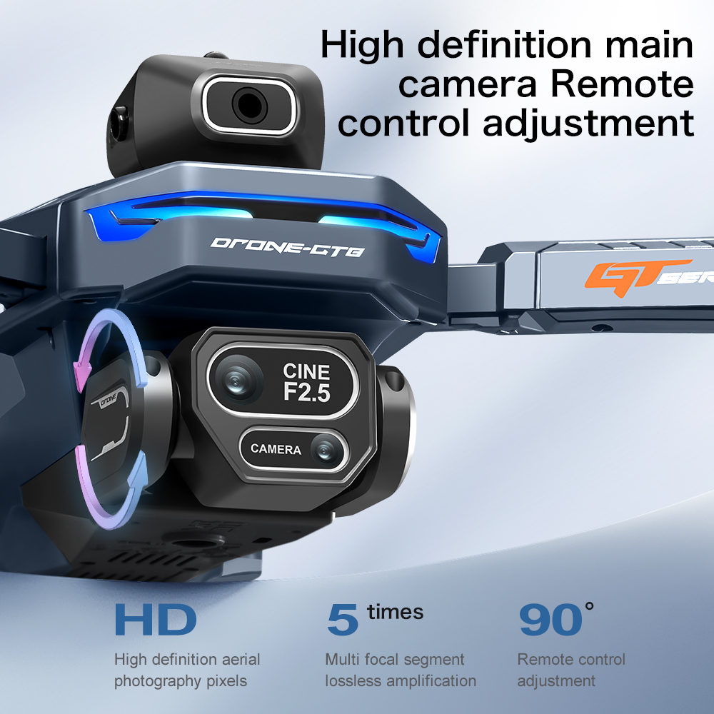 Drone GT8 4K Brushless Motor C - огляд і ціна Drone Rc S156