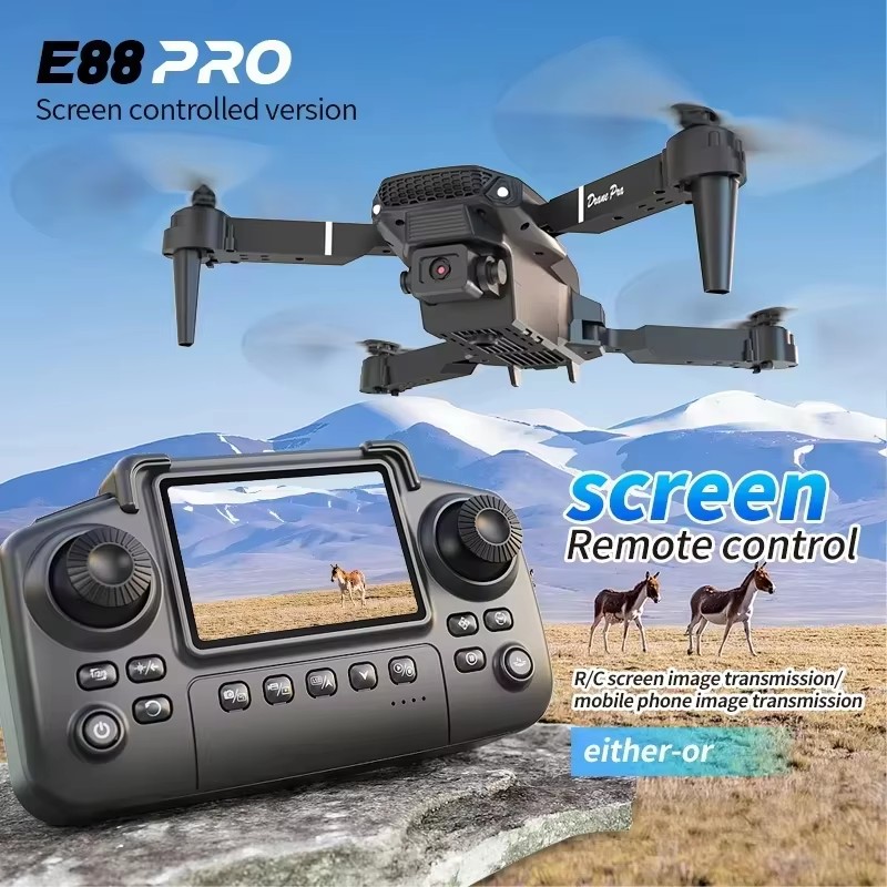 E88 Pro New Upgraded Drone 8K  - огляд і ціна Drone Rc E88 Pro