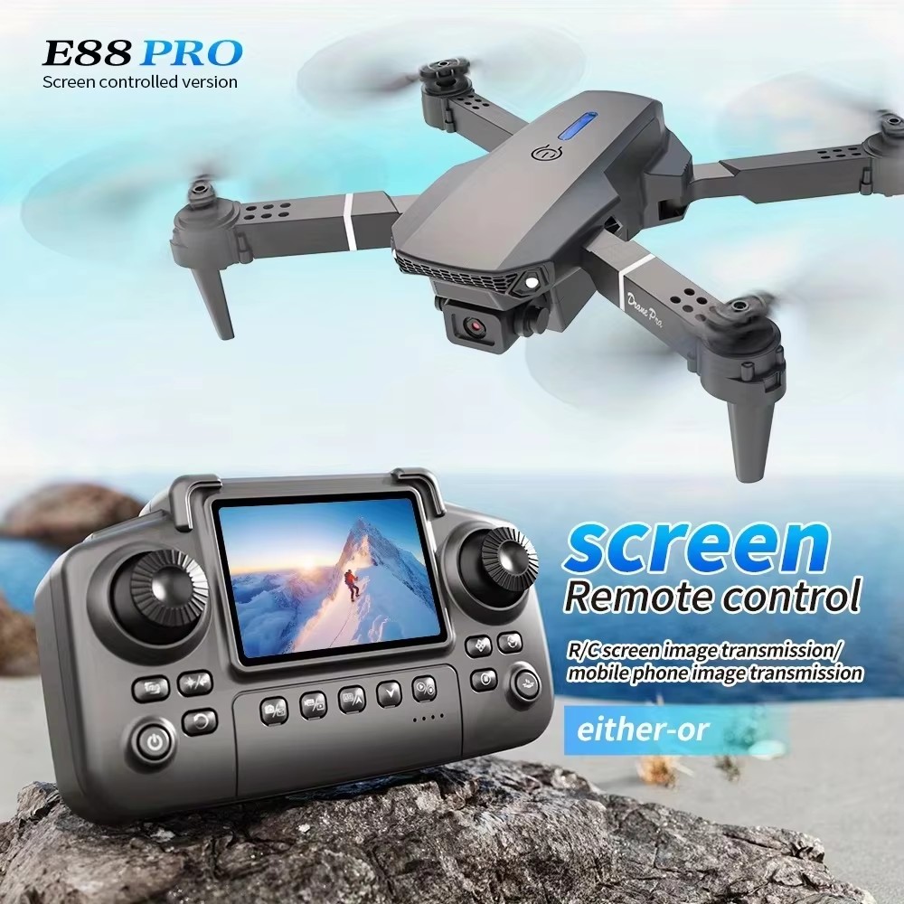 E88 Pro New Upgraded Drone 8K  - огляд і ціна Drone Rc E88 Pro