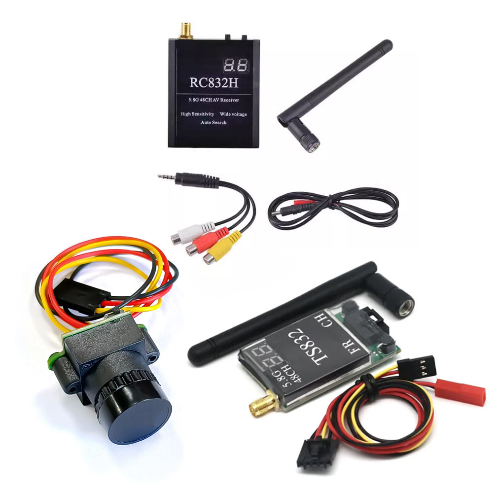 TS832 Receiver +RC832 +1000TVL - огляд і ціна Drone Rc Plegable