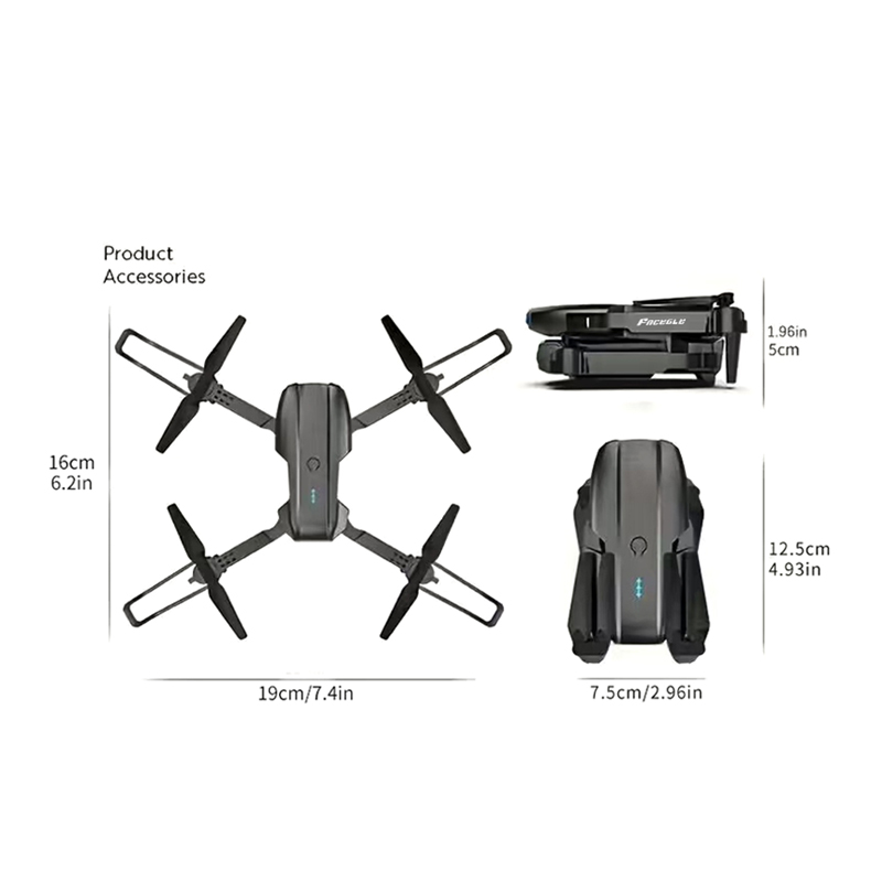 FACEGLE UAV E99 Nova RC Drone  - огляд і ціна Drone Rc Plegable
