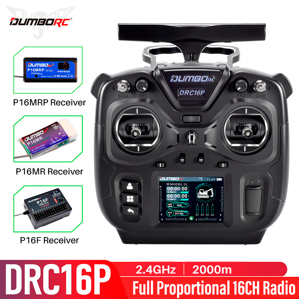 DUMBORC RC Transmitter DRC16P  - огляд і ціна Drone Rc Jet