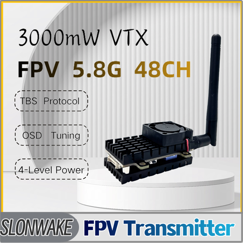 SLONWAKE 5.8G 3000mW Simulatio - огляд і ціна Drone With Rc Controller
