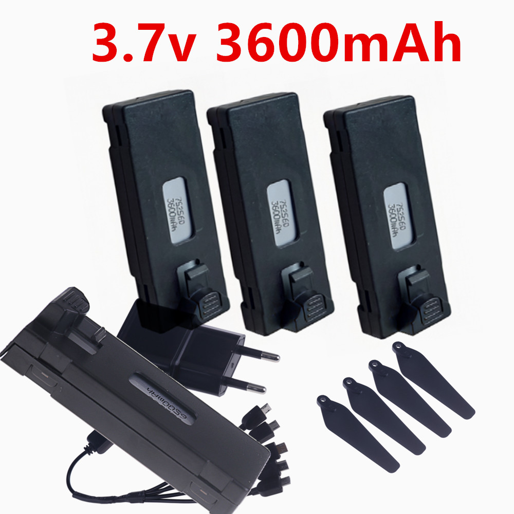Upgrade 1800mah 3600mAh 3.7v D - огляд і ціна Drone Rc S1S