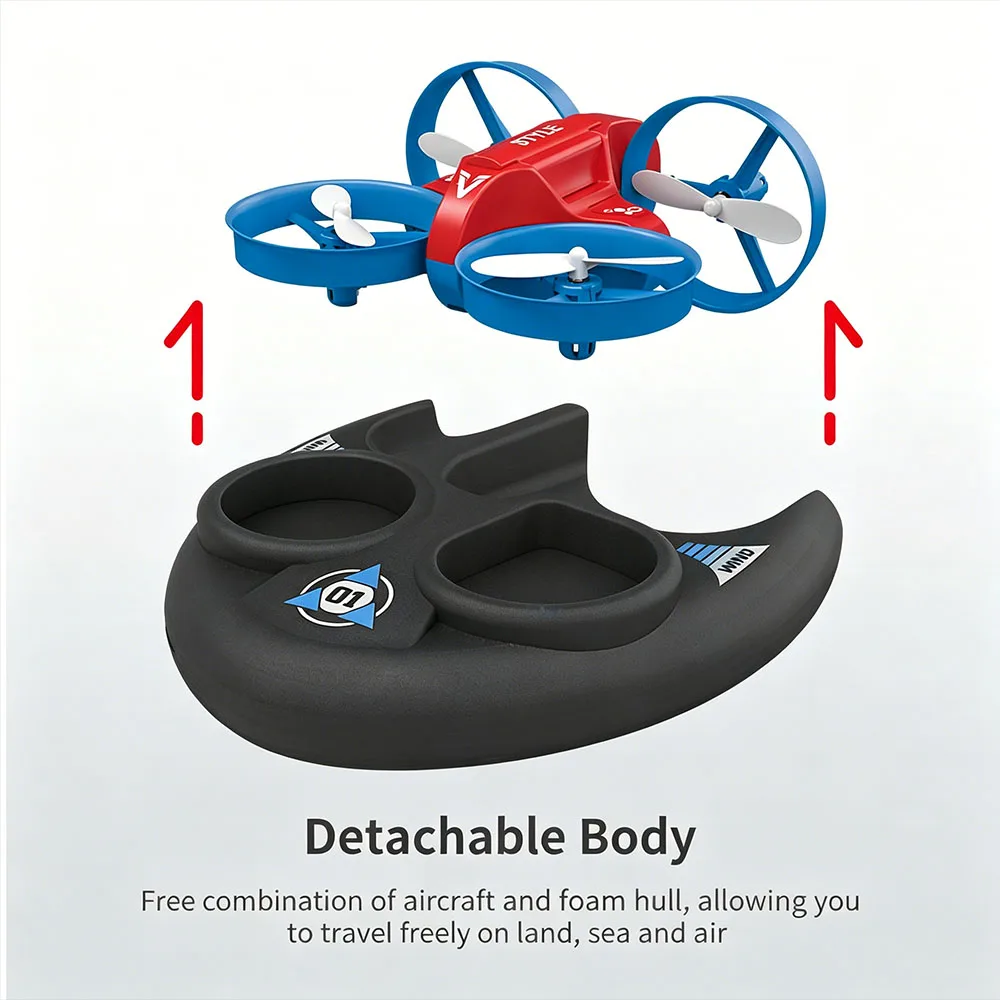 JJRC H101 H116 Drone 3in1 All  - огляд і ціна Drone Aircraft Jjrc