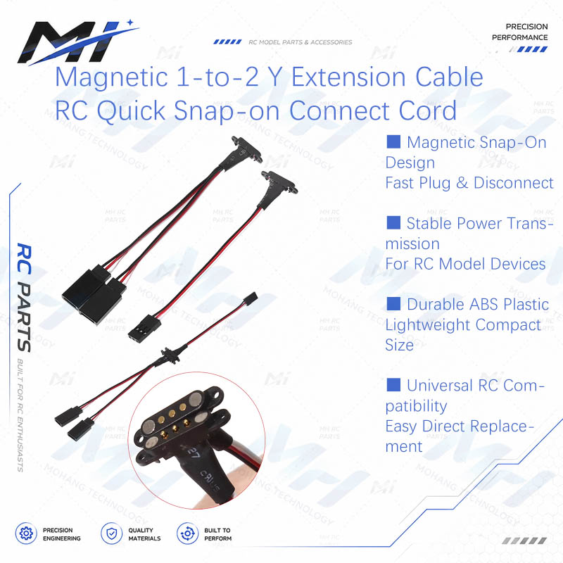 Magnetic 1-to-2 Y Extension Ca - огляд і ціна Drone Rc Toy