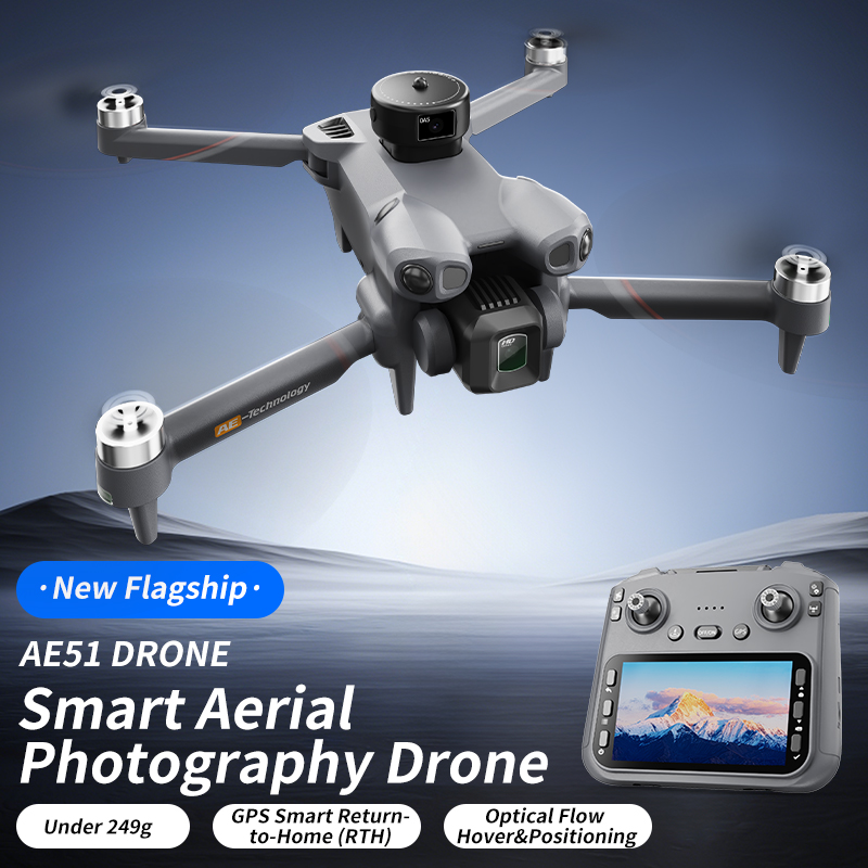 AE51 GPS Drone 8K Professional - огляд і ціна Drone Rc Folding